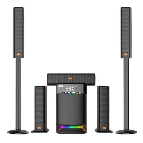 Gld G2303 5.1 Channel TallBoy Multimedia Speaker System 150W – Black